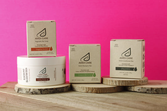 STARTER KIT - SHAMPOO, CONDITIONER, BODY SOAP AND HAIR MASK