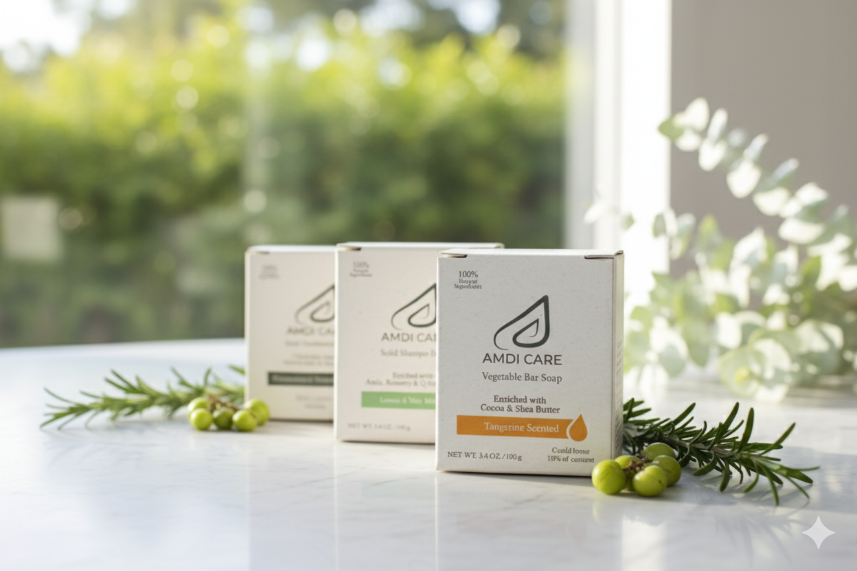 STARTER KIT - SHAMPOO, CONDITIONER, BODY SOAP AND HAIR MASK